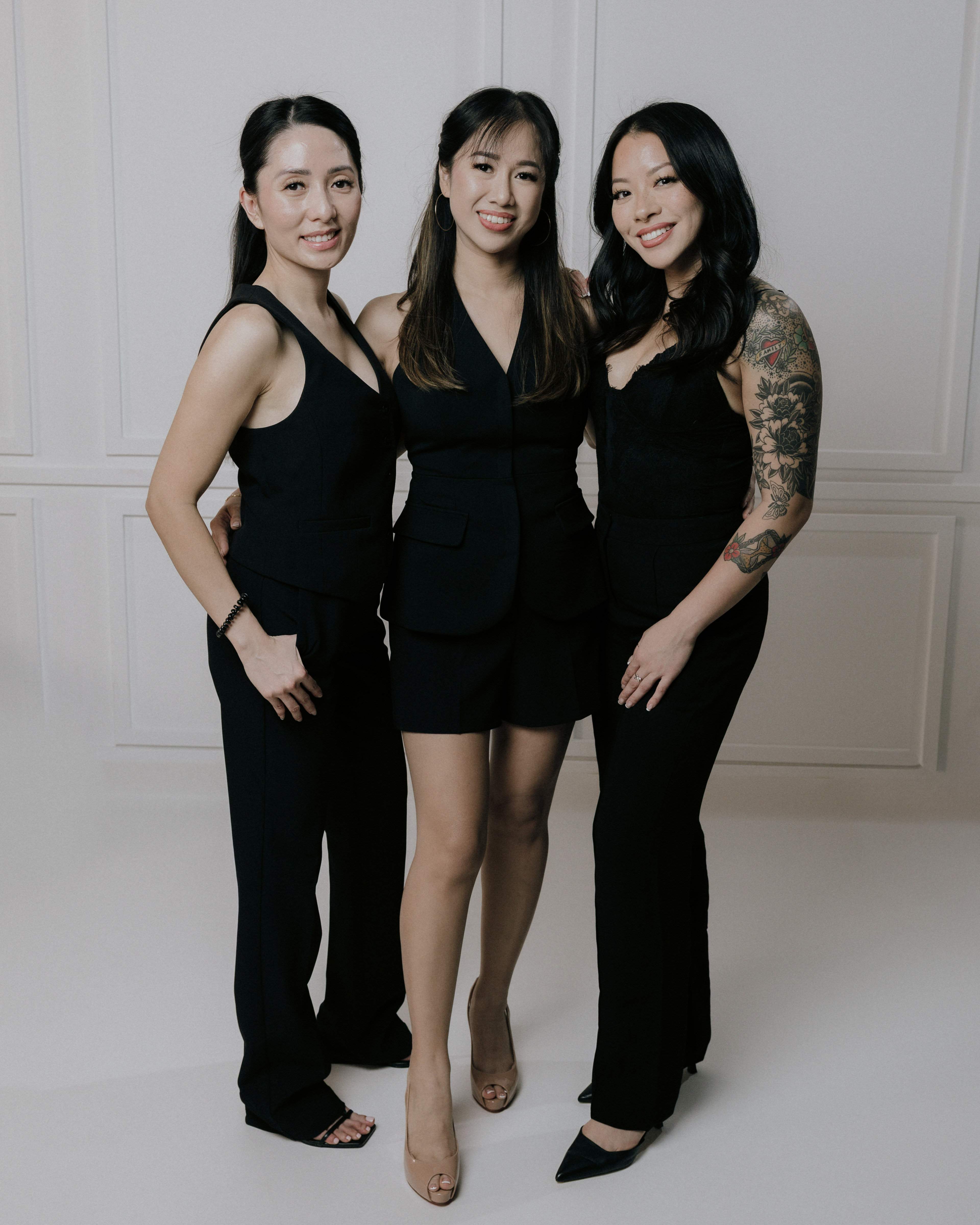 Natural Balance Aesthetics team - three professional practitioners